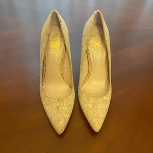 Cork-style Vince Camuto Heels Size 5